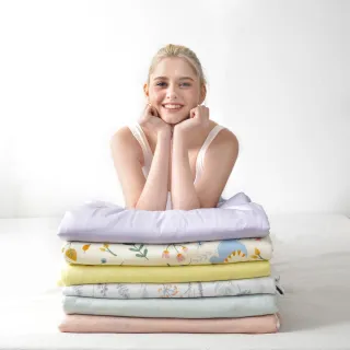 【格蕾寢飾】買1送1 La Belle 超COOL超涼感蠶絲蛋白抗菌涼被150*200CM(花色任選) 涼被/冷氣毯