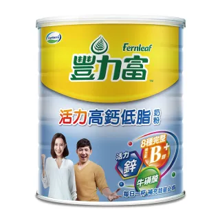 【豐力富】活力高鈣低脂奶粉1500g/罐