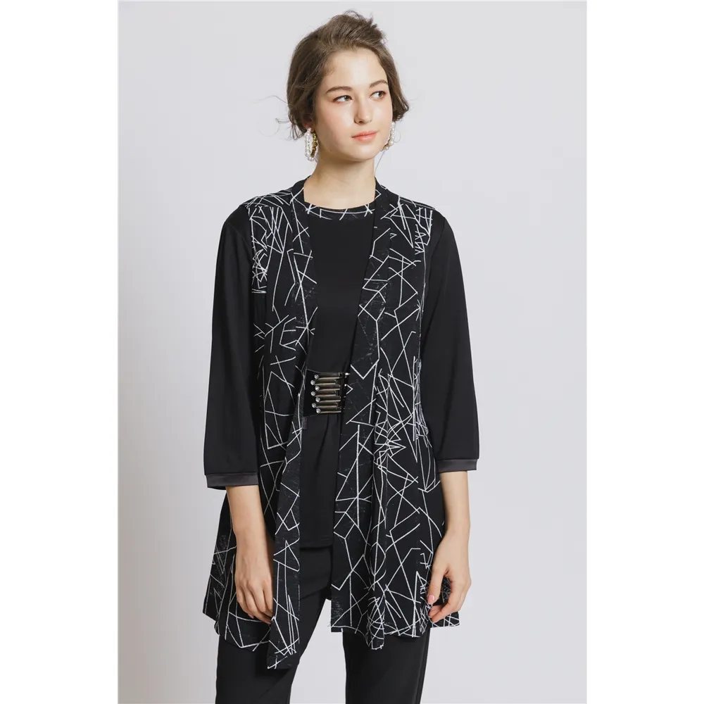 【SuperWands】法式名品小香風多穿式上衣