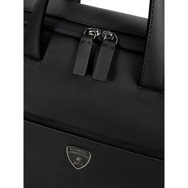 【Automobili Lamborghini】雙11 藍寶堅尼 限量2折 義大利頂級小牛皮公事包肩背包 全新專櫃展示 
