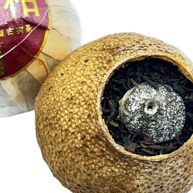 【藏古祥館】大紅袍龍珠普洱(熟茶 散茶 普洱 猛海 龍珠)