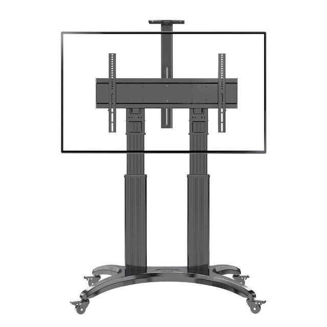 ***外包裝標註55吋-80吋,故最大支援至80吋,請勿超尺寸*** ■適用於55"~80"顯示器■符合VESA規格20x20cm∼80x40cm■適合在家庭和商務等各種場所使用■一體成型焊接底座,承重穩固,大方美觀■人性化的角度調整術,滿足不同觀看要求■萬用滾輪剎車系統,可360度隨意移動。展場、會議廳首選。。通過德國GS安全標準認證。。投保3000萬產品意外責任險。NB 55-80吋可移動式液晶電視立架/AVF1800-70-1P - webOS, ***外包裝標註55吋-80吋,故最大支援至80吋,請勿超尺寸*** ■適用於55"~80"顯示器■符合VESA規格20x20cm∼80x40cm■適合在家庭和商務等各種場所使用■一體成型焊接底座,承重穩固,大方美觀■人性化的角度調整術,滿足不同觀看要求■萬用滾輪剎車系統,可360度隨意移動。展場、會議廳首選。。通過德國GS安全標準認證。。投保3000萬產品意外責任險。, 找NB 55-80吋可移動式液晶電視立架/AVF1800-70-1P推薦就來 NB AVF1800-70-1P