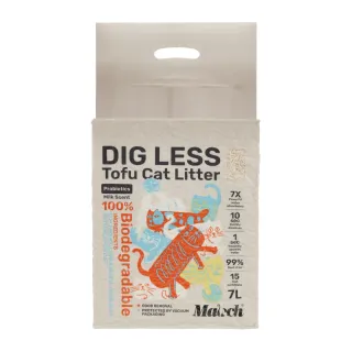 【喵趣】益菌奶香消臭豆腐貓砂7L(10秒快速溶解 可沖於馬桶)