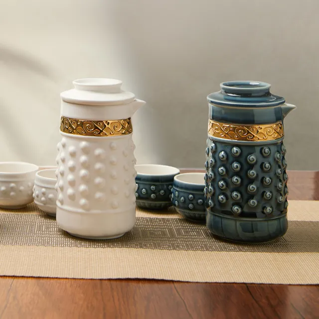 【乾唐軒】乾坤泡茶器 /(一壺+二杯 / 鎏金 /2色)