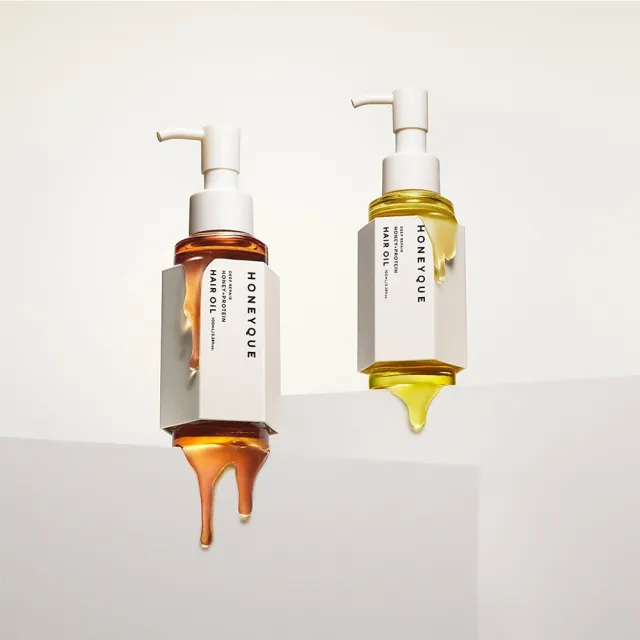 【HONEYQUE】蜂蜜水潤護髮油100ml(水潤豐盈/柔順亮澤)