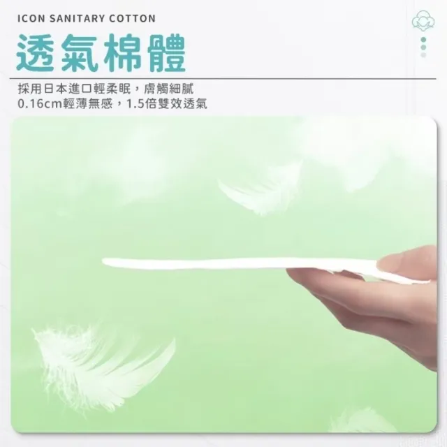 【愛康】透芯涼感衛生棉 任選 多款可選(護墊/量少/經典日用/夜用/夜用加長)