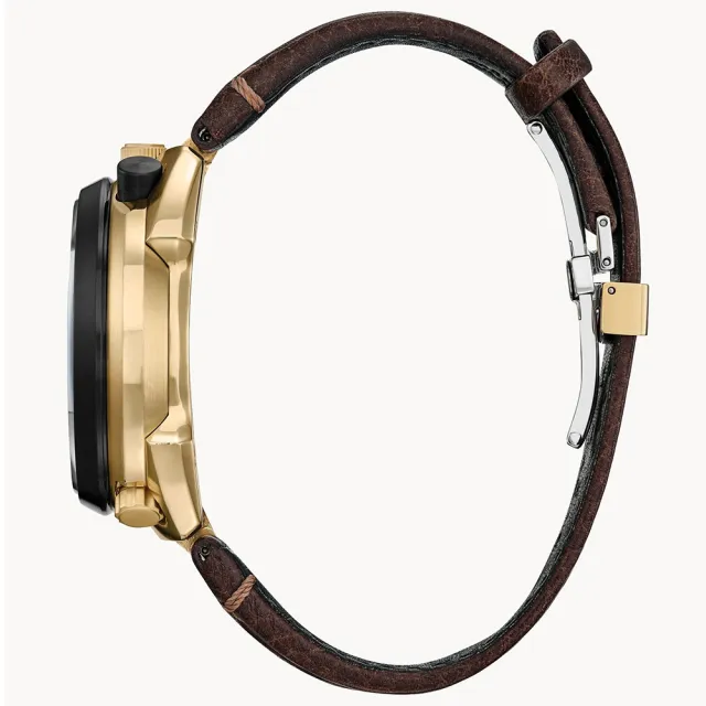 【CITIZEN 星辰】PROMASTER Tsuno Chrono 50週年限定款光動能三眼計時錶-44.5mm(AV0072-01X)