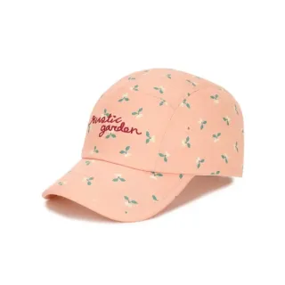 【laughing child】童裝-兒童可調式碎花棒球帽(粉紅色)