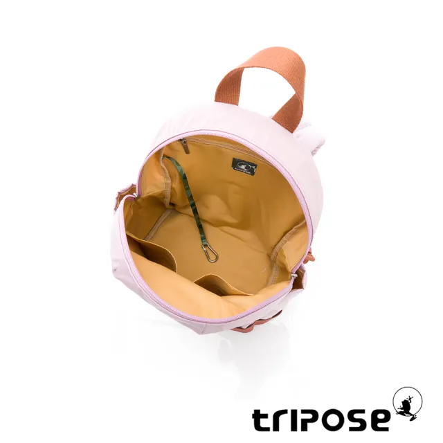 【tripose】CUBI微皺尼龍輕量後背包-小(手毬紫)