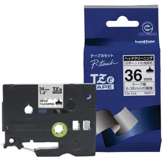 【brother】官方直營 TZe-CL6 原廠標籤機專用★磁頭清潔帶(36mm /適用PT-P910BT)