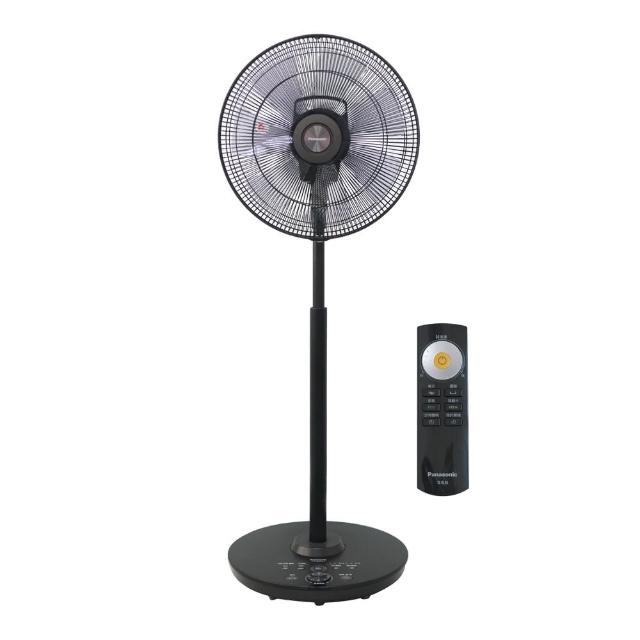 【Panasonic 國際牌】16吋七片扇葉ECO智能溫控清淨負離子微電腦DC立扇 附遙控器(F-H16GND-K)