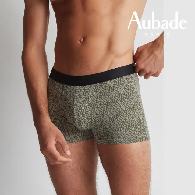 【Aubade】二件組長版頂級莫代爾棉 彈性四角男褲 平口褲(2312.13)