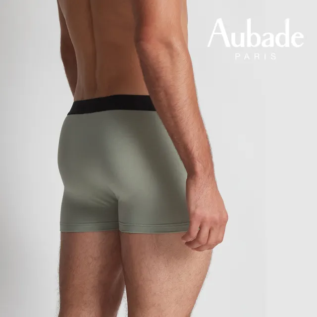 【Aubade】二件組長版頂級莫代爾棉 彈性四角男褲 平口褲(2312.13)