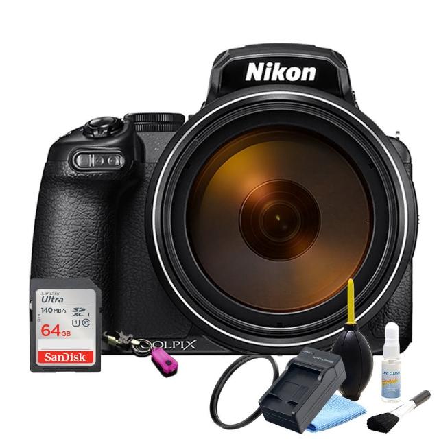 【Nikon 尼康】COOLPIX P1100 125x 高倍率數位相機(總代理公司貨)