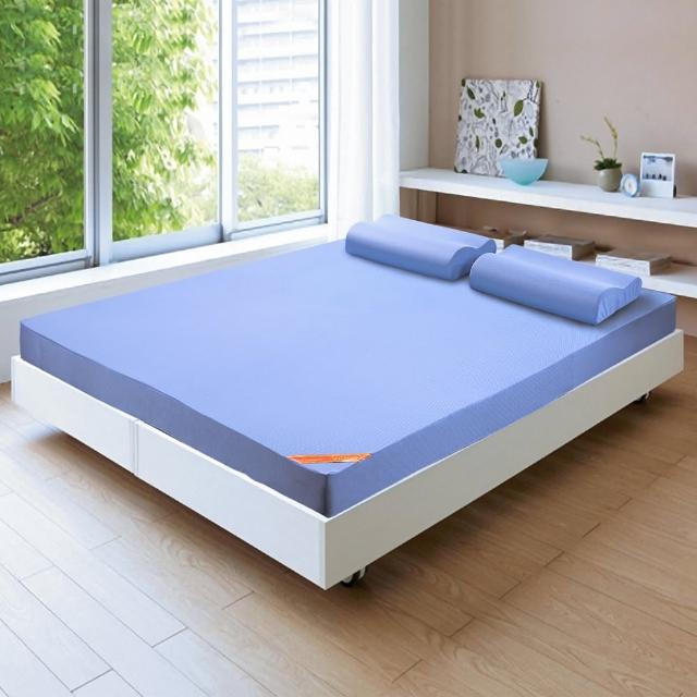 【LooCa】單大3.5尺 吸濕排汗11cm記憶床墊105x188cm｜宿舍床墊推薦