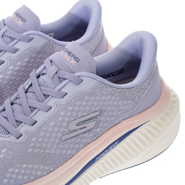 【SKECHERS】女鞋 健走系列 健走鞋 GO WALK MAX CUSHIONING ARCH FIT(125581LAV)