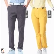 【KING GOLF】MOMO獨家特談！男女款果嶺舒適彈性修身素面休閒長褲/高爾夫球褲(多款任選)