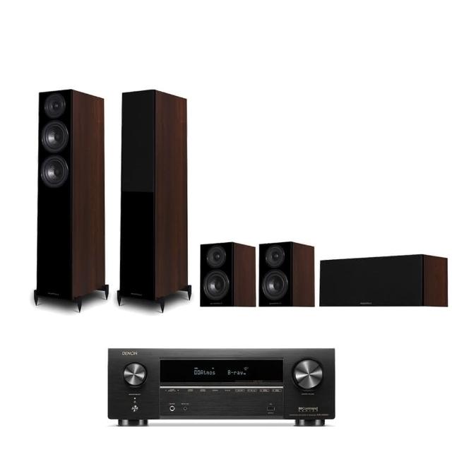【Denon 天龍】家庭劇院組合(AVR-X1800H+Wharfedale Diamond 12.3+12.0+12.C)