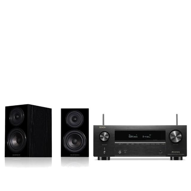 【Denon 天龍】兩聲道音響組合(AVR-X2800H+Wharfedale Diamond 12.1 喇叭)
