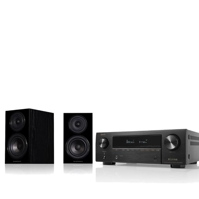【Denon 天龍】兩聲道音響組合(AVR-X1800H+Wharfedale Diamond 12.1 喇叭)