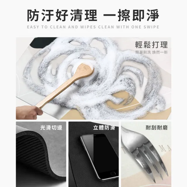 【寢室安居】大2入組 軟式珪藻土廚房地墊(硅藻/踏墊/吸水/止滑/速乾)