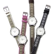 【COACH】復刻LOGO 經典老花皮帶手錶-31mm(14501525)