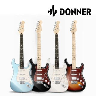 【Donner】DST-152 初階電吉他 贈音箱配件／極簡不凡(DST152 新手琴 初階琴 新手吉他 社團琴 社團吉他)
