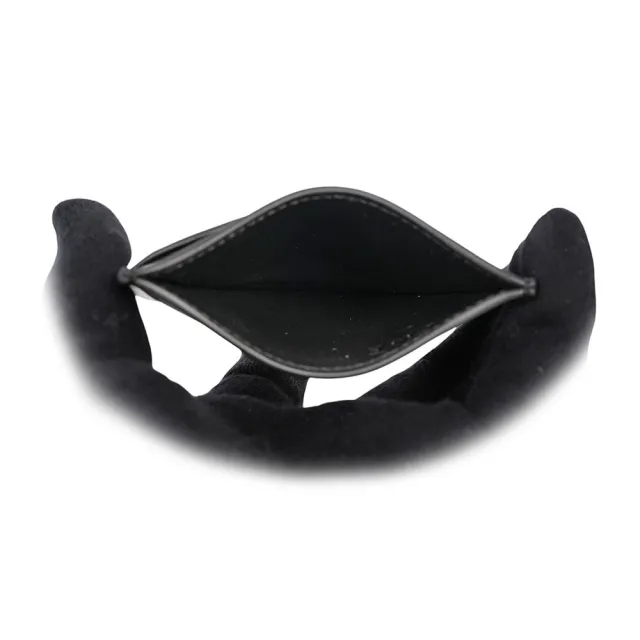 【LOEWE 羅威】Anagram 金色標誌納帕小羊皮4卡名片夾/卡片夾(黑色)