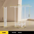 【華峰瑞特】雙桿 140cm 6秒折疊(晾衣架 免安裝曬衣架 折疊曬衣架 掛衣架 陽台曬衣桿 預購15天)