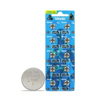 【台灣霓虹】AG3/LR41電池(無汞鹼性環保鈕扣電池10入)