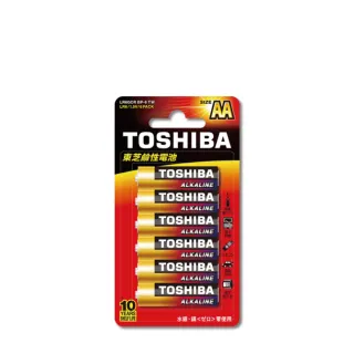 【TOSHIBA 東芝】鹼性3號電池(10入)