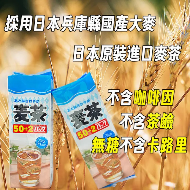 【長谷川商店】日本直送國產大麥原裝進口麥茶 5袋入 冷泡熱泡熱沖冷沖茶涼茶熱茶(消暑消熱解渴降火氣茶包)