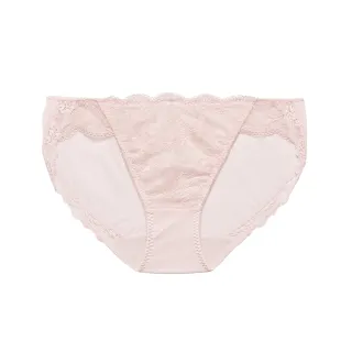 【SAVVY 莎薇】VV好愛現 M-3L中低腰三角褲 搭配內褲-AS2552PN(蜜橘粉)