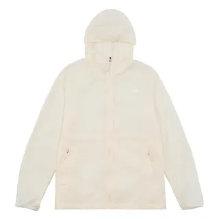 【The North Face 官方旗艦】北面女款米白色UPF防曬可收腰防風外套｜8C13QLI(抗UV)