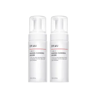 【DR.WU 達爾膚】杏仁酸煥膚潔顏慕斯150ML(2入組)