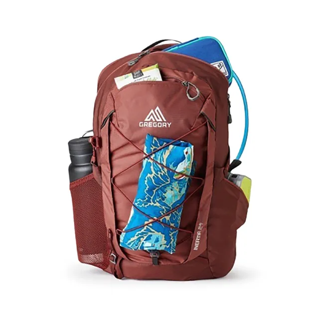 【Gregory】後背包 Inertia 24L 紅 多功能 登山包 雙肩包 背包 包包 戶外 登山(1413391129)