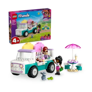 【LEGO 樂高】Friends 42644 心湖城冰淇淋車(商店玩具 兒童玩具 幼兒積木 禮物)