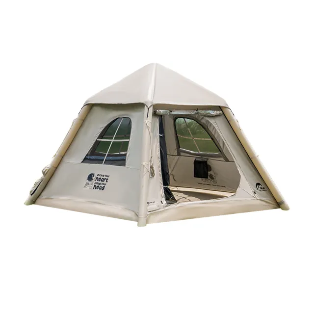 【TAI LI 太力】5.1m☆雲璐全自動充氣帳 3-4人帳(氣柱帳 全自動帳篷 免搭建帳篷 3-4人帳 充氣速搭帳)