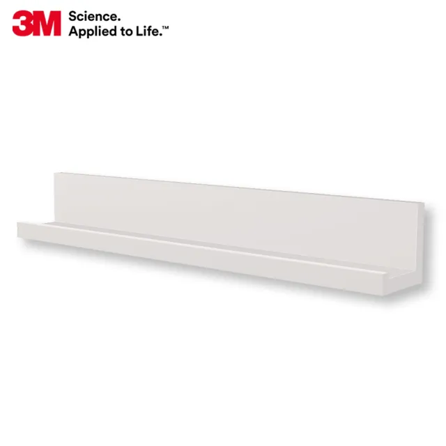 【3M】無痕 LIFESTYLE-組合式排鉤+長型層架 