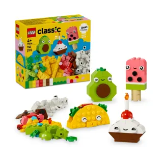 【LEGO 樂高】經典系列 11039 創意美食好朋友套裝(扮家家酒 幼兒積木 兒童玩具 禮物)