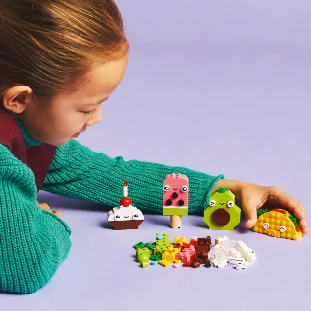 【LEGO 樂高】經典系列 11039 創意美食好朋友套裝(扮家家酒 幼兒積木 兒童玩具 禮物)