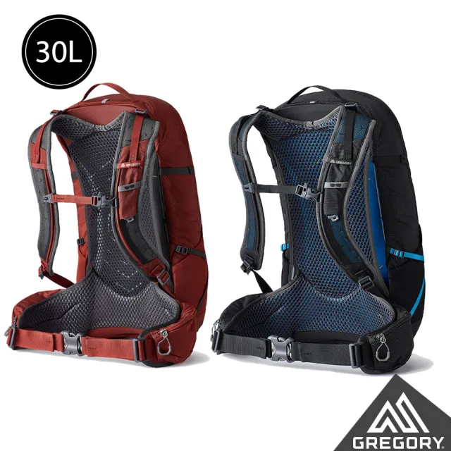 【Gregory】30L CITRO 多功能 登山背包 後背包 登山包 水袋包 磚石紅  臭氧黑(抗撕裂 耐用 單日登山)