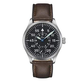 【Laco 朗坤】862119.2 搭載優質ETA 6498.2機蕊飛行員錶原型 復古飛行員錶 42MM(飛行錶 經典錶)