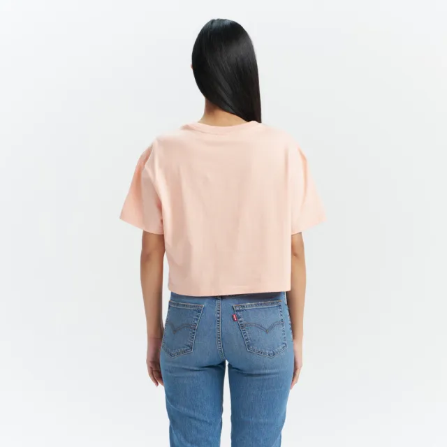 【LEVIS】女款 圓領短袖 短版短袖 短t 上衣 熱賣單品 003SS-0000
