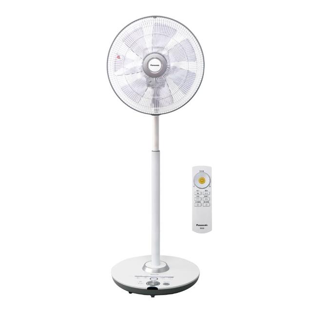 【Panasonic 國際牌】14吋七片扇葉ECO智能溫控清淨負離子微電腦DC立扇 附遙控器(F-H14GND)