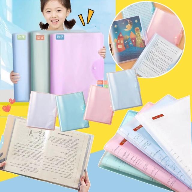 【安朵童舖】現貨兒童文具A3考卷收納冊科目分類資料收納冊多層文件夾作品海報獎狀收納夾(054)