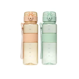 【LocknLock 樂扣樂扣】官方直營 Tritan優質彈蓋提帶水壺 500ml(二色任選)