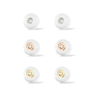 【蘇菲亞珠寶】18K金 矽膠耳扣