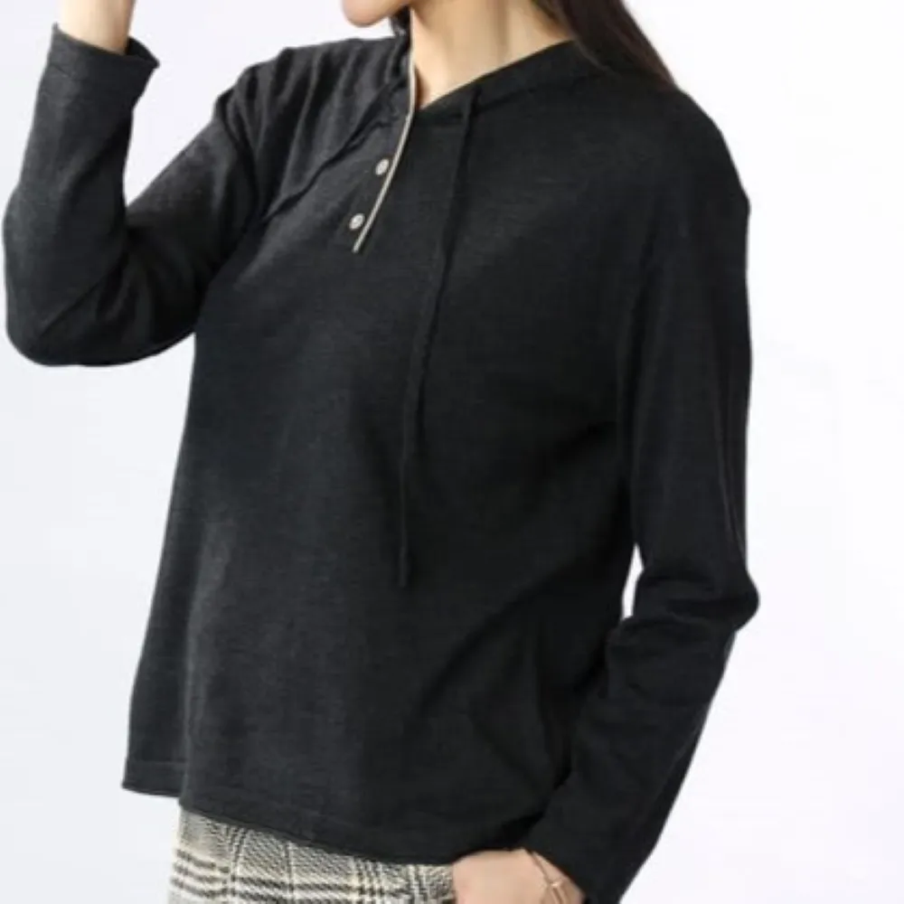 【SuperWands】貴婦連帽毛感上衣