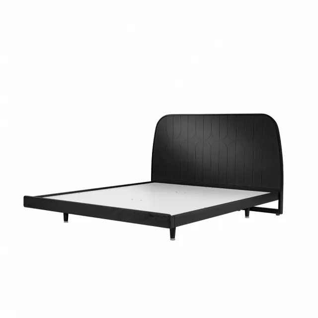 【有情門】STRAUSS 新花讚怡福床組-矮背 5x6.2呎/GL22.5(製作期2-3週/實木/MIT/雙人床/床架/床組)